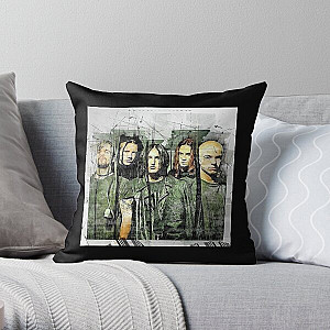 nails band nine inch 2022 tour Throw Pillow RB0211