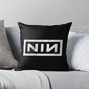 Classic Vintage NIN Retro Logos Throw Pillow RB0211