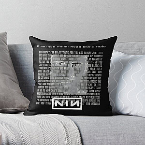 new nine inch nails, the nine inch nails Throw Pillow RB0211