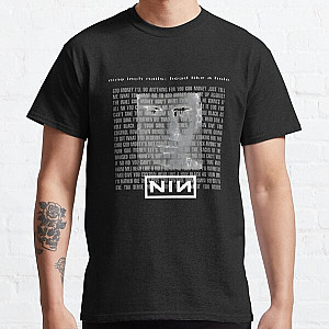 new nine inch nails, the nine inch nails Classic T-Shirt RB0211