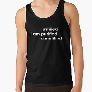I am justified - Nine Inch Nails lyric T Tank Top RB0211