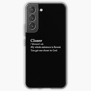 Nine Inch Nails Aesthetic Quote Rock Metal Lyrics Closer Black Samsung Galaxy Soft Case RB0211