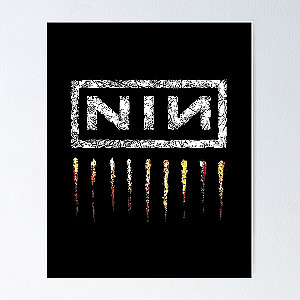 Classic Retro NIN Vintage Logo || 001 Poster RB0211