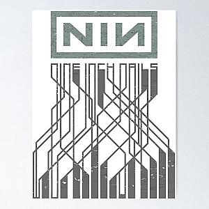 maximiser Nine Inch Nails band utilisée Poster RB0211